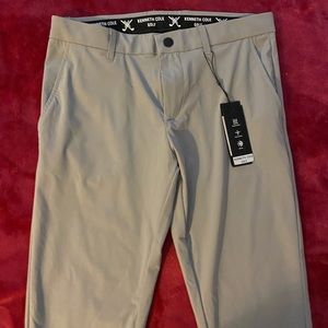 Kenneth Cole Men’s Golf Pants 32x32 Khaki/Stone